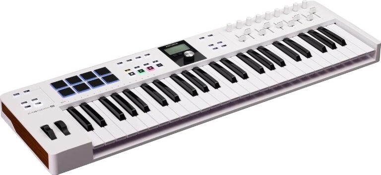 Arturia KeyLab Essential 49 MK3 White MIDI Keyboard Controller
