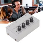 Ha400 Headphone Amplifier, Ultra Low Noise, Stereo Audiophile Preamp, 4 Amplification Channels, Ultra Compact Preamp, For Studio, Stage Use, Plug And Play - Image 4