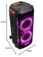 Jbl Partybox 710 Bluetooth Party Speaker With Dynamic Music Synced Flashing Club Pattern Lightshow, Pro Sound, Splashproof, Partybox App Personalisation,guitar And Mic Input(800 Watt Rms, Black) - Image 11