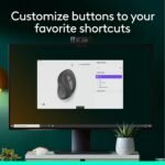 Logitech Signature M650 L Full Size Wireless Mouse - For Large Sized Hands, 2-year Battery, Silent Clicks, Customisable Side Buttons, Bluetooth - Graphite - Image 5