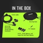 Shure Se215-k In-ear Sound Monitor Headphone (black),wired | Professional In-ear Monitors With Deep Bass, Single Dynamic Driver, Secure Fit, Detachable Cable And Carrying Case - Image 3