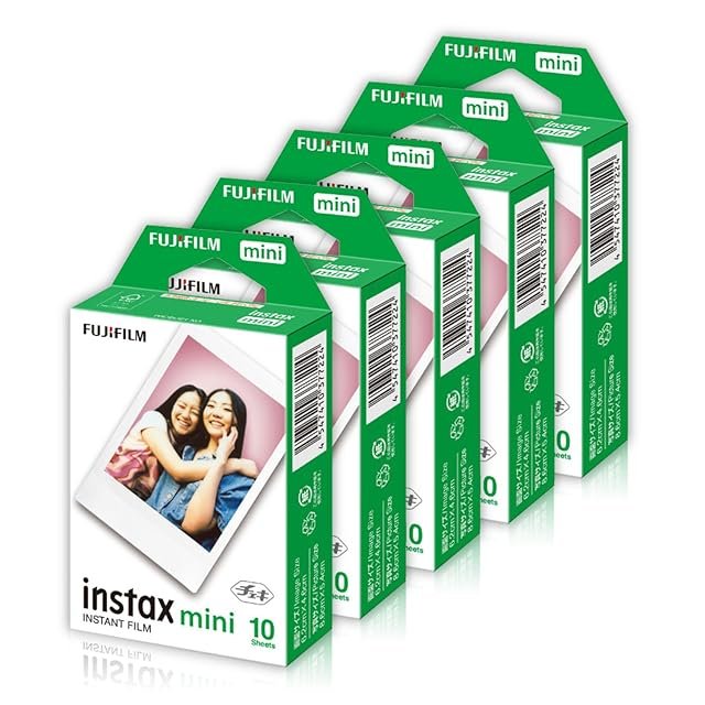 Fujifilm Instax Mini Glossy Instant Film - 20 Shots