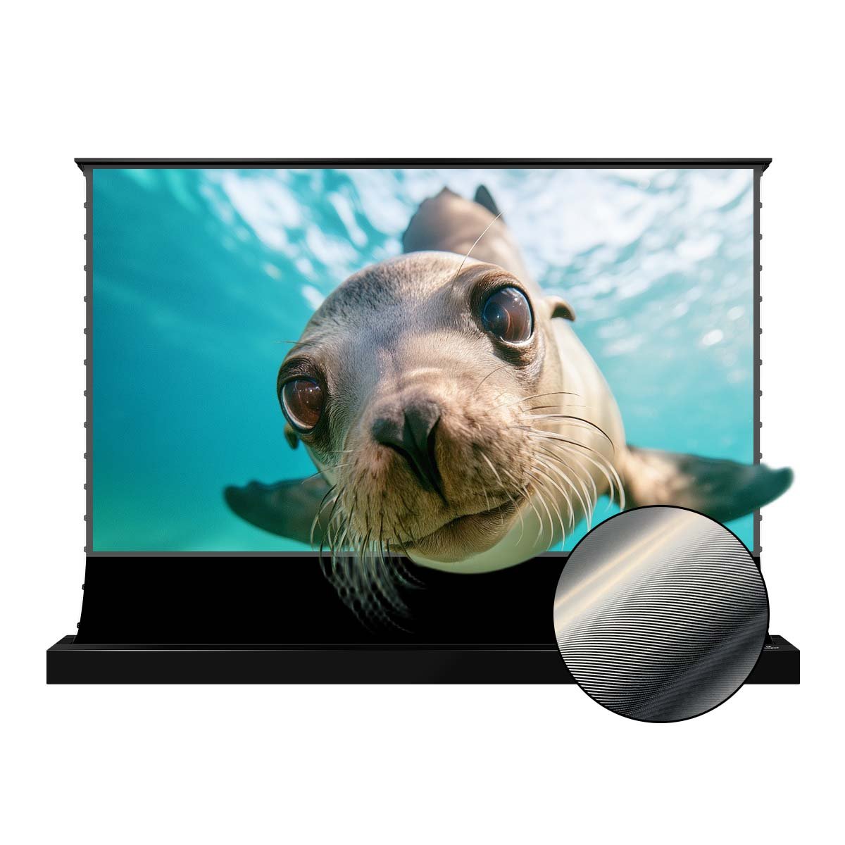 VividStorm S Pro 100" Motorized Floor-Rising ALR Screen — projector screen - product photo 2