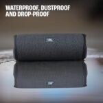 Jbl New Launch Flip Essential 3 Se Wireless Portable Bluetooth Speaker,powerful Pro Sound,dual Passive Radiators, 12h Battery, Ip67 Water And Dustproof, Multi-speaker Connection By Auracast- Gun Metal - Image 3