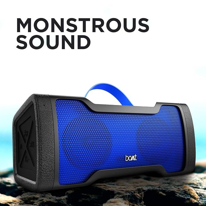 boAt STONE 1000 14W Portable Bluetooth Speaker - Navy Blue