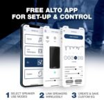 Alto Professional Ts408-2000w 8" Powered Pa Speaker With 3 Channel Mixer, Bluetooth Streaming, Wireless Loudspeaker Linking, Dsp And Alto App - Image 3