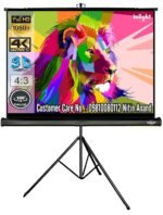 Inlight Cineview 8 Ft - Width X 6 Ft - Height Tripod Projector Screen, - Image 9