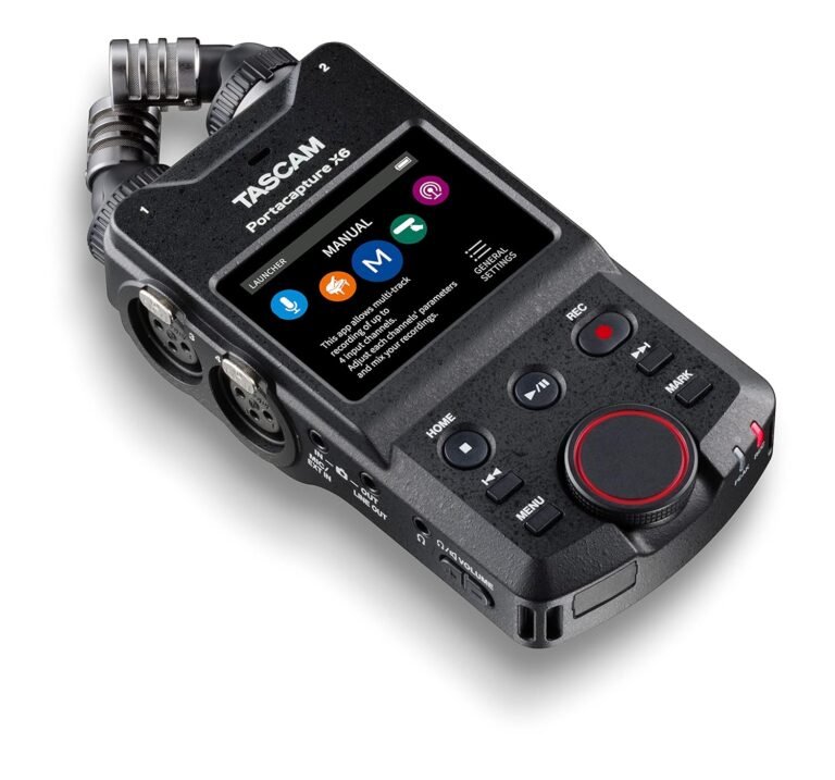 Tascam Portacapture X6 32-bit Float Portable Audio Recorder
