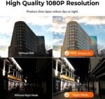 Brinno Time Lapse Bcc300-m Bundle - Outdoor Timelapse Camera With Long Battery Life, Hdr Fhd1080p, Ipx4 Waterproof, Wall Mount, Lcd Screen - Image 3