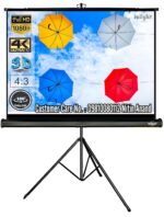 Inlight Cineview 8 Ft - Width X 6 Ft - Height Tripod Projector Screen, - Image 12