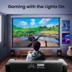 Benq Tk710 4k Laser 3200 Lumens Movie And Gaming Projector With 4ms Response Time | 240hz Refresh Rate | Hdr10 & Hlg | Arc/earc Support | Vertical Lens Shift | 3d Keystone | 1.3x Zoom | Hdr Game Modes - Image 3