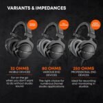Beyerdynamic Dt 770 Pro 80 Ω Studio Headphones, Closed Systems, - Image 7