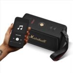 Marshall Middleton Ii Bluetooth Portable Bluetooth Speaker, Over 30 Hours Playtime, Ip67 Waterproof - Black And Brass - Image 9