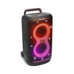 Jbl Partybox 520 Wireless Bluetooth Party Speaker, Electrifying Ai Sound Boost, Upto 15hrs Playtime, Replaceable Battery, Multispeaker Connection By Auracast-, Partybox App-black