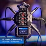 Zoom H8 12-track Portable Recorder, Stereo Microphones, 6 Inputs, Touchscreen Interface, Usb Audio Interface, Battery Powered, For Stereo/multitrack Audio For Video, Podcasting, And Music - Image 2