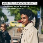 Sony Wh-ch720n Active Noise Cancellation Wireless Bluetooth Over Ear Headphones With Mic, Adaptive Sound Control, Quick Charge, Up To 35hrs Battery, Customized Eq- Black - Image 2