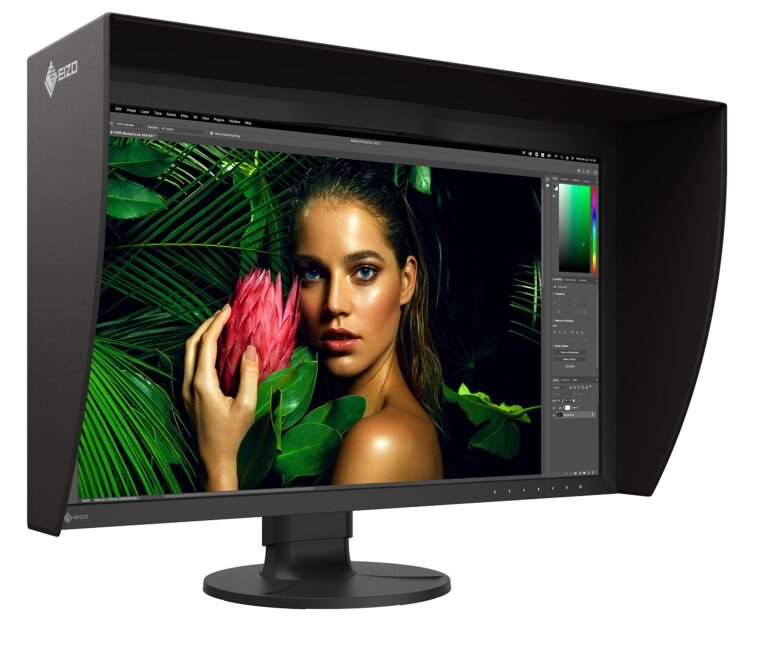 EIZO ColorEdge CG2700S 27-inch QHD HDR Monitor with Built-in Calibration Sensor
