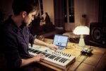 Arturia Keylab Essential 61 Mk3 Midi Controller With 61 Velocity-sensitive Keys, 9 Encoders, 9 Sliders, 8 Rgb Pads - Usb-c, Midi Out, Lcd Screen, Bundled Software And Daw Integration - White - Image 4