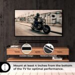 Humancentric Wall Mount Compatible With Sonos Arc Sound Bar (black) | Mounting Bracket Compatible With Sonos Arc To Mount Soundbar On Wall Under Tv - Image 7