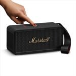 Marshall Middleton Ii Bluetooth Portable Bluetooth Speaker, Over 30 Hours Playtime, Ip67 Waterproof - Black And Brass - Image 8