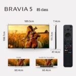 Sony 215 Cm (85 Inches) Bravia 5 Series 4k Ultra Hd Smart Mini Led Google Tv K-85xr55a - Image 6
