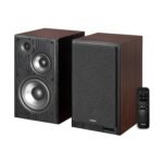 Edifier R2750db Mkii Powered Bookshelf Speakers, 144w 3-way Active Studio Monitor With Sub Out, Hi-res Audio, Bluetooth 6.0 With Ldac, Hdmi/optical/coaxial For Turntable, Pc, Home Audio - Walnut - Image 7