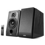 Edifier R1855db Multimedia 2.0 Bookshelf Speaker With Bluetooth 5.0, Optical,coaxial Line In With Sub Out
