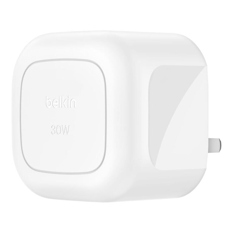 Belkin 30W USB-C PD Wall Charger (White)