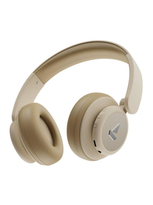 boAt ROCKERZ 450R Bluetooth Headphones - Hazel Beige
