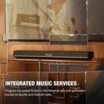 Marshall Heston 60 Soundbar - Dolby Atmos Immersive Sound For Tv, Movies, And Music | Volume, Bass, Treble Controls | Bluetooth, Wi-fi, Hdmi, 3.5 Mm Aux Inputs - Black - Image 3