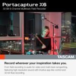 Tascam Portacapture X6 32-bit Float Portable Audio Recorder - Image 2