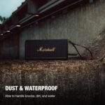 Marshall Middleton Ii Bluetooth Portable Bluetooth Speaker, Over 30 Hours Playtime, Ip67 Waterproof - Black And Brass - Image 4