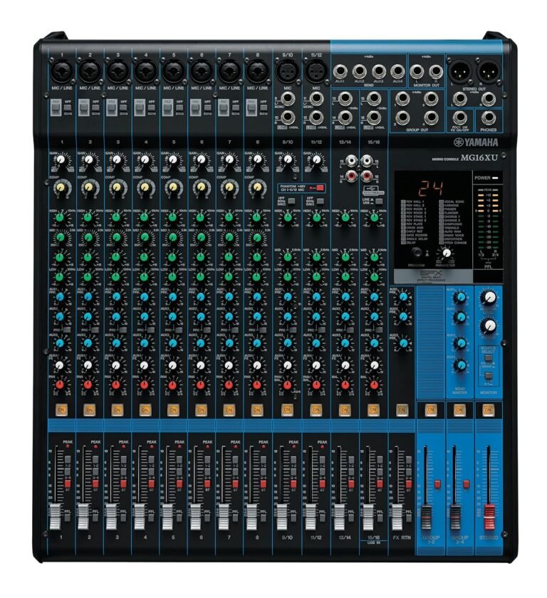 Yamaha MG16XU 16-input 6 Bus Mixer