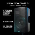 Alto Professional Tx315 – 700 Watt 15 Inch 2 Way Powered Pa Loudspeaker With Signal Limiting And Switchable Mic Line Preamp And Xlr In/out