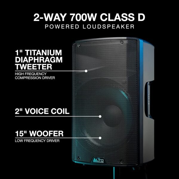 Alto Tx315 15-inch Powered Pa Loudspeaker