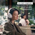 Sony Wh-ch720n Active Noise Cancellation Wireless Bluetooth Over Ear Headphones With Mic, Adaptive Sound Control, Quick Charge, Up To 35hrs Battery, Customized Eq- Black - Image 3