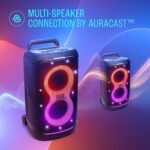 Jbl Partybox 520 Wireless Bluetooth Party Speaker, Electrifying Ai Sound Boost, Upto 15hrs Playtime, Replaceable Battery, Multispeaker Connection By Auracast-, Partybox App-black - Image 4