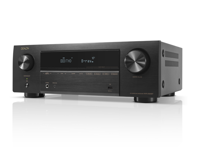 Denon AVR-X580BT 5.2-Channel 8K AV Receiver