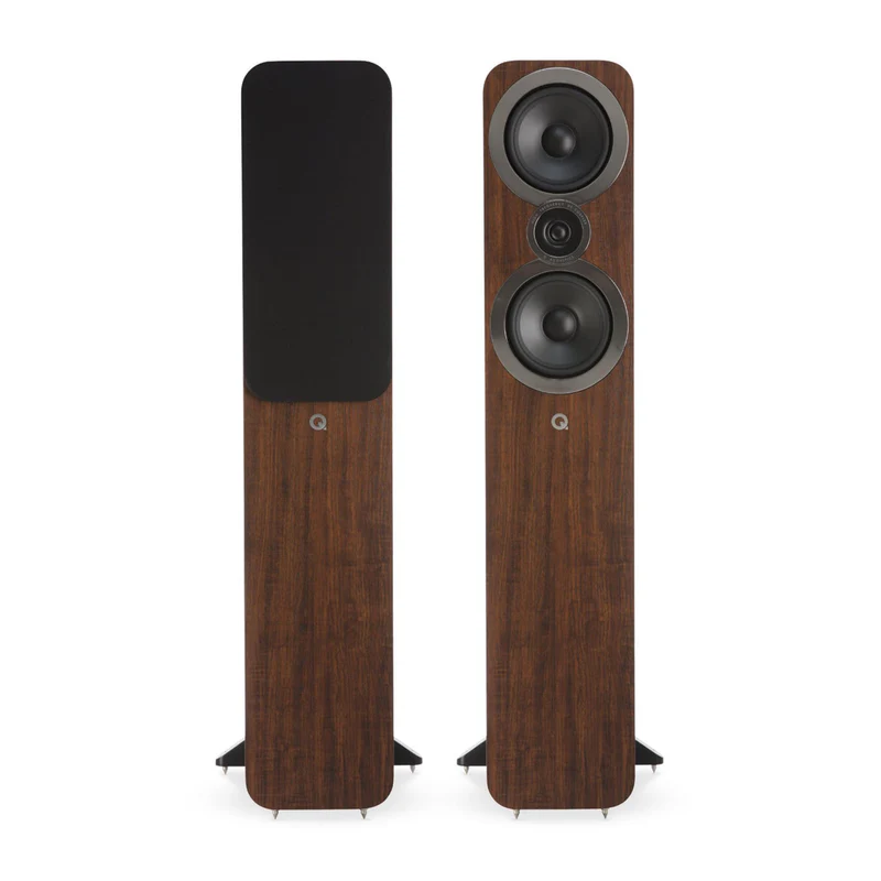 Avstore q acoustics 3050i walnut hero
