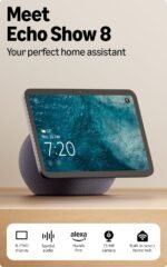 Amazon Echo Show 8 Newest Black - Image 2