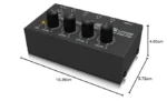 Behringer ha 400 4 ch headphone amp 5