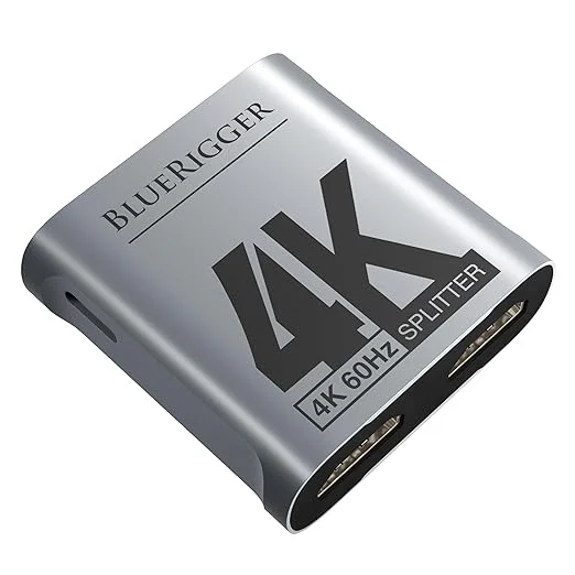 Blue rigger 4k hdmi 1 in 2 out splitter 1