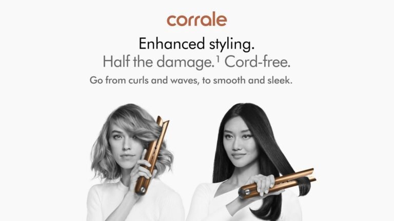 Dyson Corrale HS07 Hair Straightener (Copper)