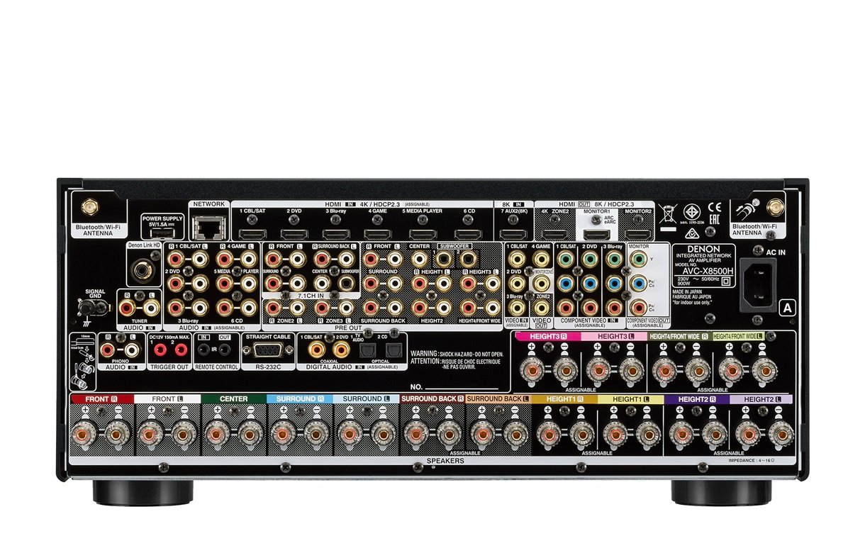Denon AVC-X8500HA 13.2-Channel 8K AV Amplifier