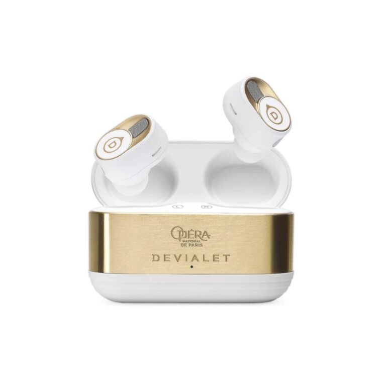 Devialet GEMINI II True Wireless Earbuds - Opéra de Paris (White Gold)