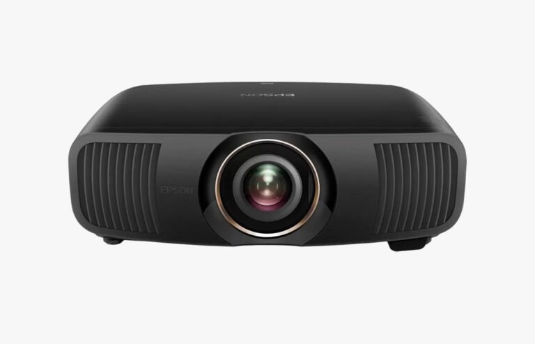 Epson EH-QB1000B 4K HDR Laser Home Cinema Projector - front three-quarter view