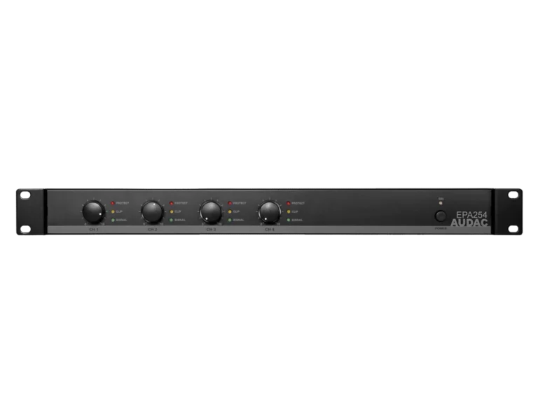 AUDAC EPA254 4-Channel Class D Power Amplifier