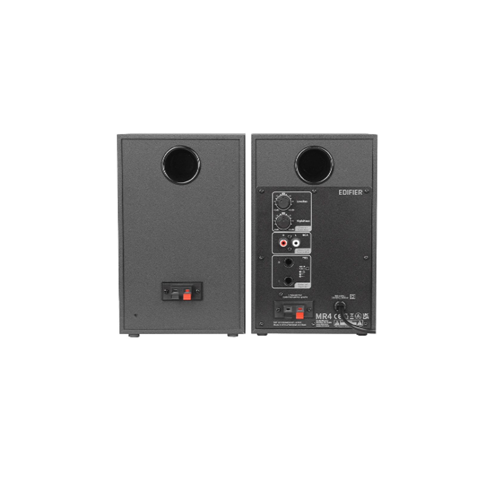 Edifier MR4 4-inch wireless powered studio monitor in black - product photo 3
