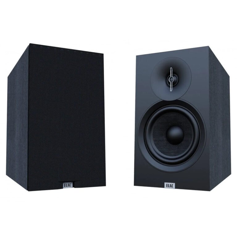ELAC Debut 3.0 B6.3 Bookshelf Speaker – Black Brushed