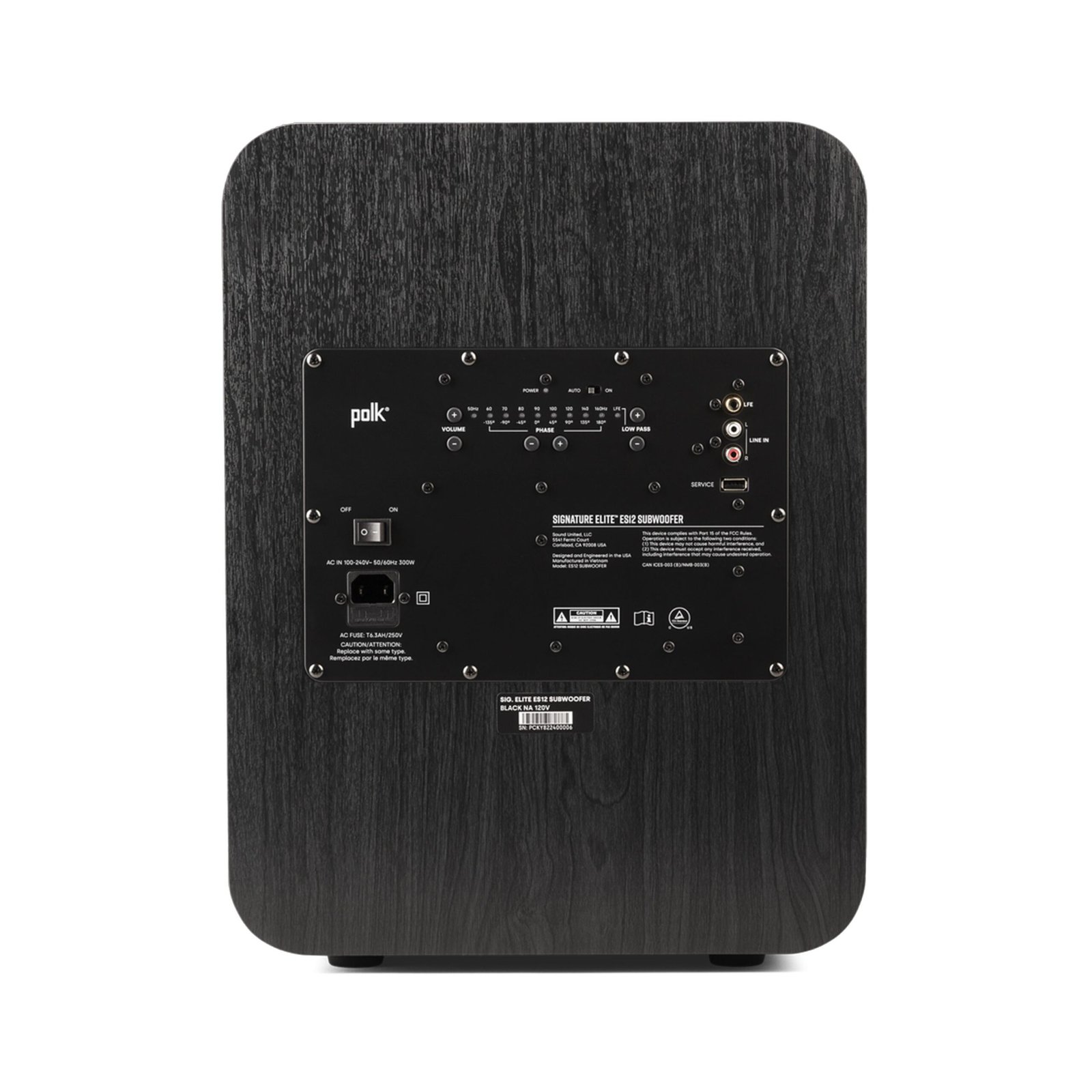 Polk Audio Signature Elite ES12 12-inch powered subwoofer - product photo 3